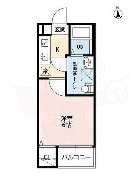 プラージュ柴田 ｜愛知県名古屋市南区三吉町２丁目(賃貸アパート1K・3階・21.08㎡)の写真 その2