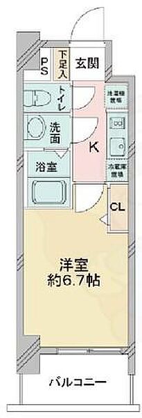 アステリ鶴舞エーナ ｜愛知県名古屋市中区千代田５丁目(賃貸マンション1K・4階・22.40㎡)の写真 その2