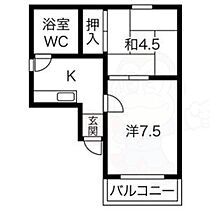 覚王山第一ビル  ｜ 愛知県名古屋市千種区末盛通１丁目22番（賃貸マンション2K・5階・21.70㎡） その2