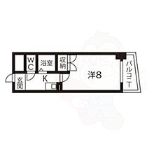 愛知県名古屋市東区泉１丁目（賃貸マンション1K・10階・24.78㎡） その2