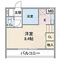 Ａｐｔ．浄心  ｜ 愛知県名古屋市西区児玉２丁目（賃貸マンション1K・2階・24.75㎡） その2