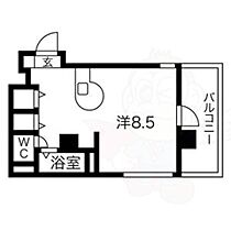 セラヴィ杁中  ｜ 愛知県名古屋市昭和区花見通２丁目（賃貸マンション1R・2階・28.15㎡） その2