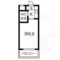 ドール滝子  ｜ 愛知県名古屋市瑞穂区竹田町３丁目22番（賃貸マンション1K・4階・17.36㎡） その2