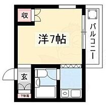 津賀田ハイツ  ｜ 愛知県名古屋市瑞穂区津賀田町１丁目12番（賃貸アパート1R・1階・16.96㎡） その2