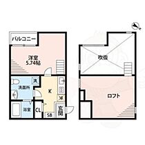 ビルーチェA  ｜ 愛知県名古屋市中川区野田１丁目63番1号（賃貸アパート1R・2階・20.52㎡） その2