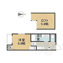 愛知県名古屋市西区城北町３丁目（賃貸アパート1K・2階・21.72㎡） その2