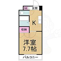 ペールTOKUZO  ｜ 愛知県名古屋市北区敷島町（賃貸マンション1K・4階・24.00㎡） その2