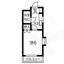 サンライズ黒川  ｜ 愛知県名古屋市北区田幡２丁目（賃貸マンション1K・3階・22.00㎡） その2