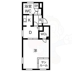 🉐敷金礼金0円！🉐レインボーカーサ内田橋