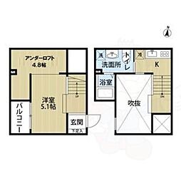 🉐敷金礼金0円！🉐STUDIO MARMS　（スタジオ　マームス）
