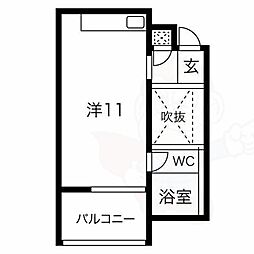 間取図画像 ワンルーム