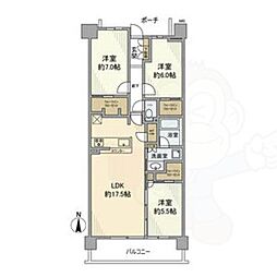 メガシティテラス 2棟 2階/-