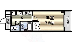 プロビデンス栄 1Kの間取図画像