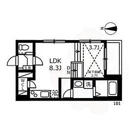 ハーモニーテラスT.H 1階