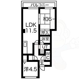 🉐敷金礼金0円！🉐リブレ・M・鳥神