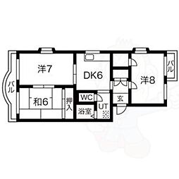 テラス台町 4階/-