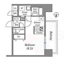 間取図画像 ワンルーム