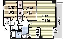 茶屋ヶ坂ライズ 8階