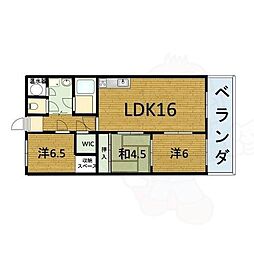 ファミール富士見 3LDKの間取図画像