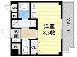 荒畑ハイツ 2階/-