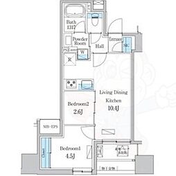 デュオフラッツ今池フレナ 4階/-