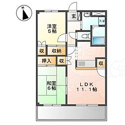 フォンテーヌ白山 2階/-