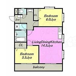 ロイヤルコーポ加藤 4階/-