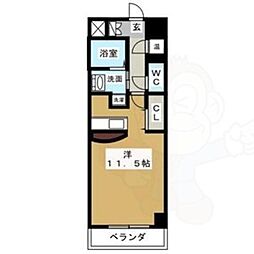 マリオン千種 1LDKの間取図画像
