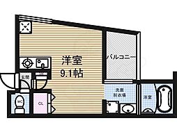 Tステージ新栄 ワンルームの間取図画像