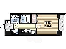 カルマート 1Kの間取図画像