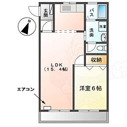 エバーハイム大留 1階/-