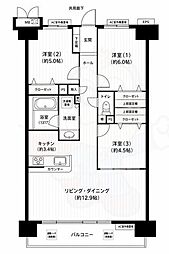 ロイヤルクレストベイレジデンス 3階/-