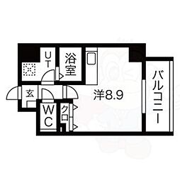 アレーヌコート新瑞橋 9階/-