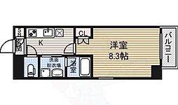 シテイライフ今池 1Kの間取図画像