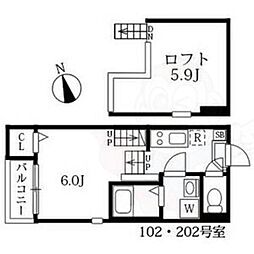 🉐敷金礼金0円！🉐ハーモニーテラス北原町