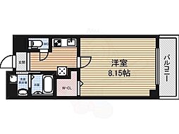 シャルマン新栄 1Kの間取図画像