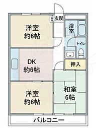 藤ハイツ 4階/-