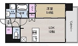 プレサンス栄フレイヤ 1LDKの間取図画像