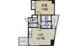 ラファサード 1LDKの間取図画像