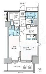 TENAS池下 1LDKの間取図画像