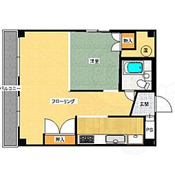 ニッシンセントラルレジデンス 6階/-