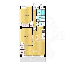 センタースクエア春日井 2LDKの間取図画像