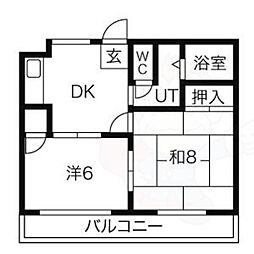 サンハイツ 2階