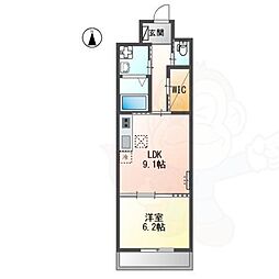 グランチェスタST 1LDKの間取図画像