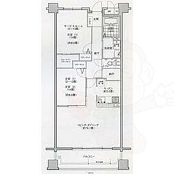 グラン・アベニュー名駅南 1SLDKの間取図画像