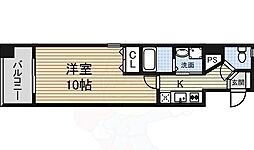 Uresidence名駅南 1Kの間取図画像