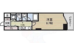 casa+α名駅南 1Kの間取図画像