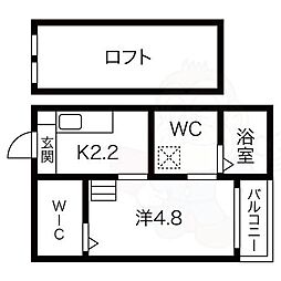 ブランノワール本陣　N棟 2階/-
