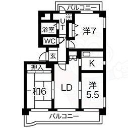 ベルデ森孝 3階
