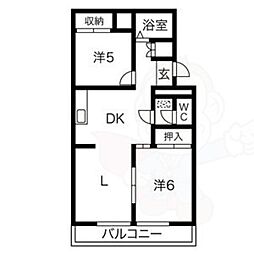 パラシオン城下 2階